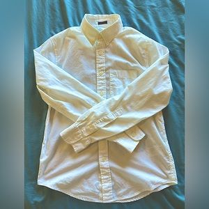 Men’s Abercrombie Button-Up - Size S - Muscle Fit - White